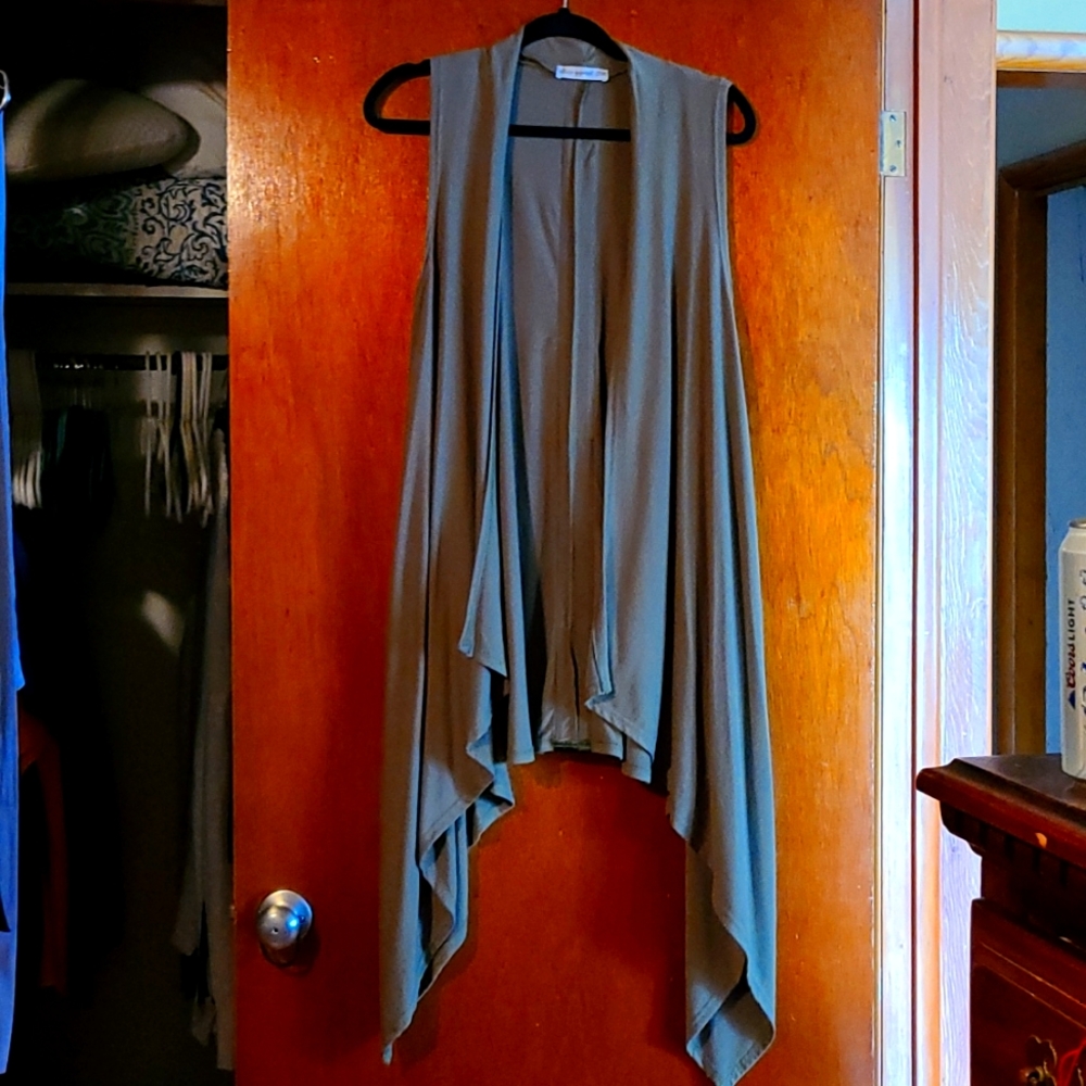 Olive Green Vest